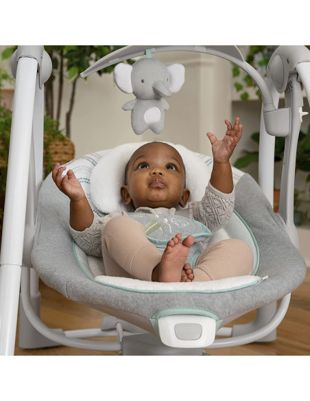 BB-12579,Ingenuity - Leagan portabil ConvertMe Swing 2 Seat Battery-Swell