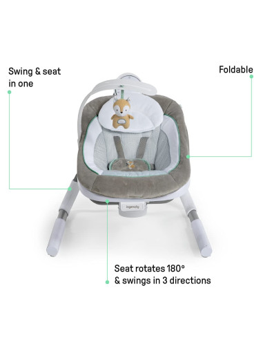 BB-12584,Ingenuity - Leagan portabil cu dubla functionalitate AnyWay Sway™