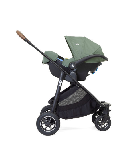 BB-C1817CALRL000trio,Joie - Carucior pentru copii multifunctional 3 in 1 Finiti Signature Pine/Laurel (Carucior Finiti Pine+ Lan