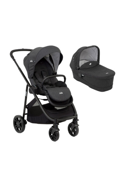 BB-A1219PBPAV000set,Joie - Carucior pentru copii multifunctional 3 in 1 Versatrax E Pavement/Shale ( Carucior Versatrax E Paveme