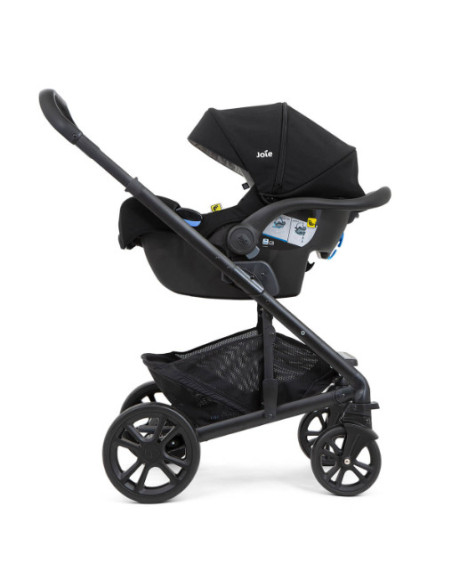 BB-A1219PBPAV000set,Joie - Carucior pentru copii multifunctional 3 in 1 Versatrax E Pavement/Shale ( Carucior Versatrax E Paveme