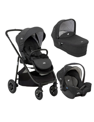 BB-A1219PBPAV000trio,Joie - Carucior pentru copii multifunctional 3 in 1 Versatrax Pavement/Shale (Carucior Versatrax Pavement+ 