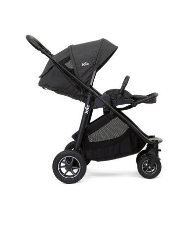 BB-A1219PBPAV000trio,Joie - Carucior pentru copii multifunctional 3 in 1 Versatrax Pavement/Shale (Carucior Versatrax Pavement+ 