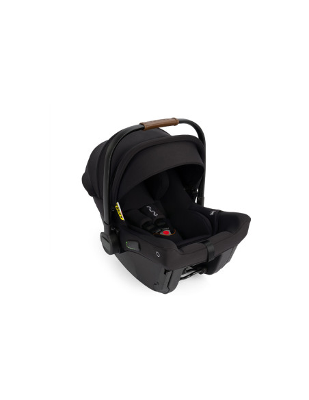 BB-CF15602CVRGL,Nuna - Scoica auto cu ISOFIX integrat PIPA urbn Caviar, nastere - 75 cm, testata inclusiv la impact lateral, con