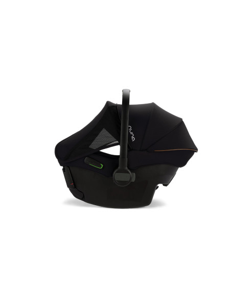 BB-CF15602CVRGL,Nuna - Scoica auto cu ISOFIX integrat PIPA urbn Caviar, nastere - 75 cm, testata inclusiv la impact lateral, con