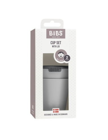 BB-4310223,BIBS - Set 2 pahare pentru bebe, Cloud