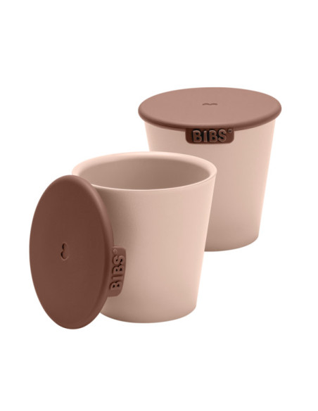 BB-4310244,BIBS - Set 2 pahare pentru bebe, Blush