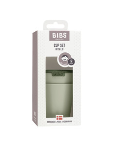 BB-4310250,BIBS - Set 2 pahare pentru bebe, Sage 2