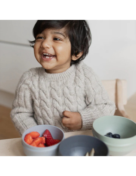 BB-4100100,BIBS - Jucaria Turnul Wobbly, Pastel Rainbow