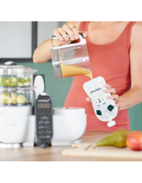 BB-A004550,Babymoov - Set 20 pungi reutilizabile de hranire ISY