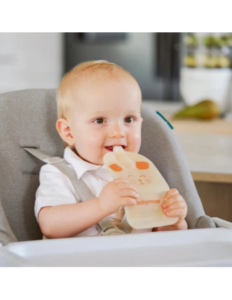 BB-A004550,Babymoov - Set 20 pungi reutilizabile de hranire ISY