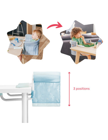 BB-B072000,Badabulle - Scaun de masa atasabil