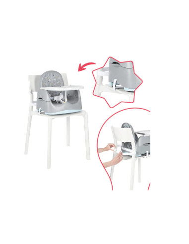 BB-B009015,Badabulle - Booster compact Home&Go din materiale reciclabile