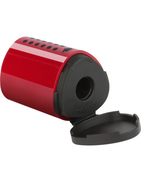 FC183710,Ascutitoare grip 2001 mini rosu/albastru faber-castell