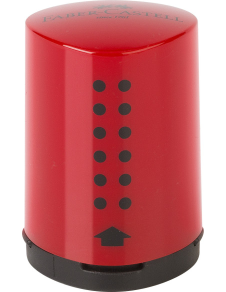 FC183710,Ascutitoare grip 2001 mini rosu/albastru faber-castell