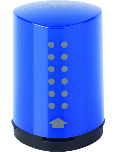 FC183710,Ascutitoare grip 2001 mini rosu/albastru faber-castell