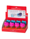 FC183604,Ascutitoare plastic cu radiera trend 2019 faber-castell