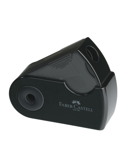 FC182710,Ascutitoare plastic simpla sleeve-mini neagra faber-castell