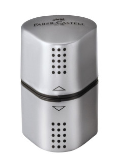 FC183800,Ascutitoare tripla grip 2001 gri faber-castell. 2