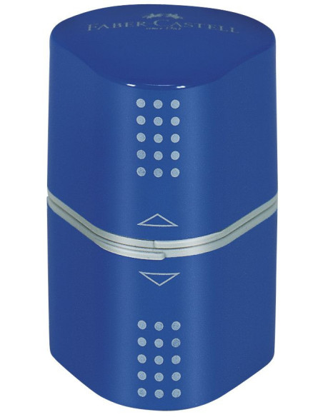 FC183801,Ascutitoare tripla grip 2001 rosie/albastra faber-castell