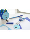FC181549,Foarfeca scolara cu protectie grip albastra faber-castell