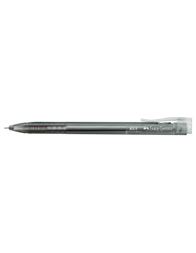 FC545399,Roller 0.5mm semi-gel cu mecanism negru rx5 faber-castell
