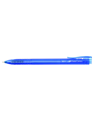 FC545451,Roller 0.7mm semi-gel cu mecanism albastru rx7 faber-castell