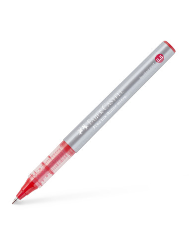 FC348503,Roller free ink 0.5mm rosu faber-castell