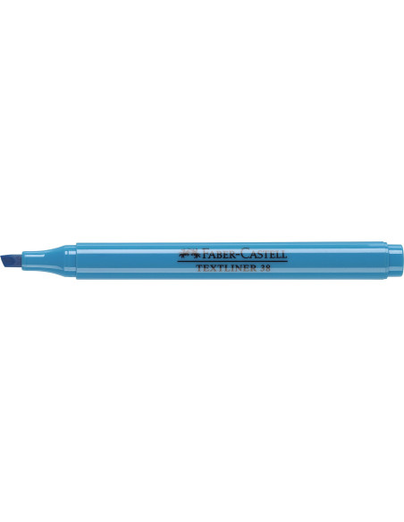 FC157751,Textmarker albastru 38 faber-castell