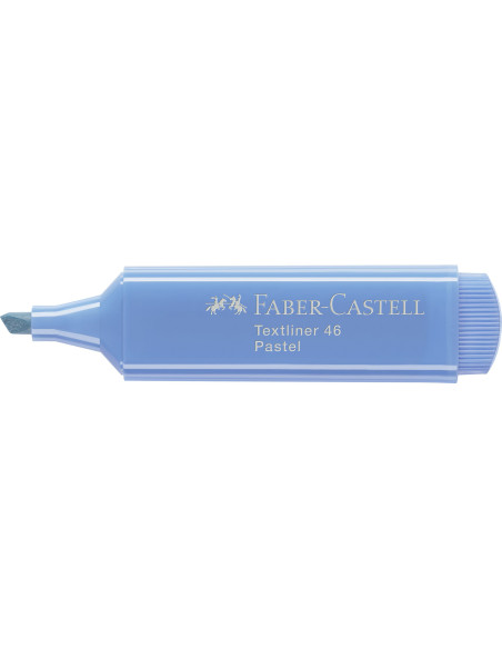 FC154668,Textmarker albastru marin pastel 1546 faber-castell
