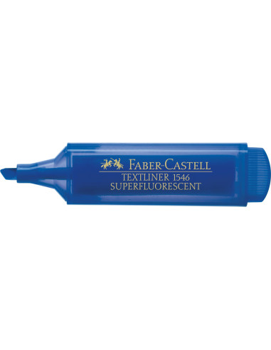 FC154652,Textmarker albastru superfluorescent 1546 faber-castell