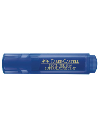 FC154652,Textmarker albastru superfluorescent 1546 faber-castell