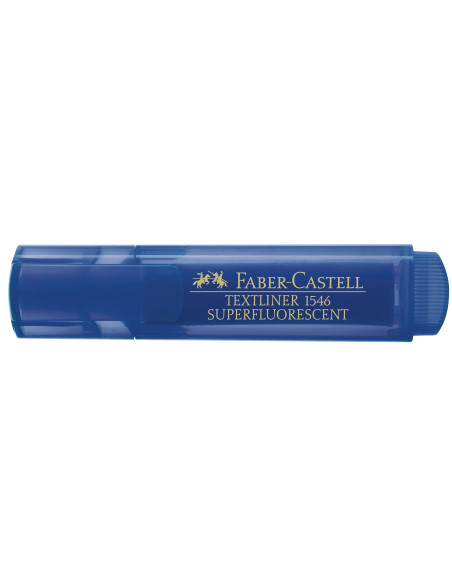 FC154652,Textmarker albastru superfluorescent 1546 faber-castell