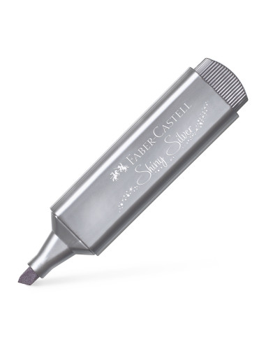 FC154661,Textmarker argintiu metalizat 1546 faber-castell