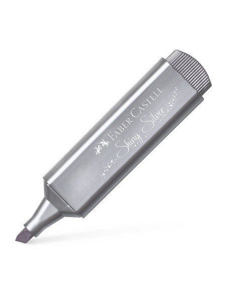 FC154661,Textmarker argintiu metalizat 1546 faber-castell