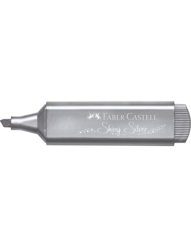 FC154661,Textmarker argintiu metalizat 1546 faber-castell