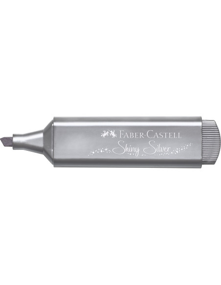 FC154661,Textmarker argintiu metalizat 1546 faber-castell