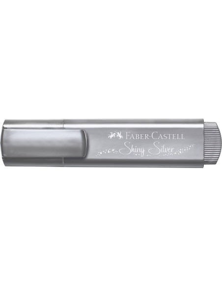 FC154661,Textmarker argintiu metalizat 1546 faber-castell