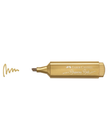 FC154650,Textmarker auriu metalizat 1546 faber-castell