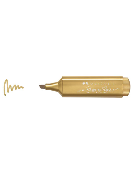 FC154650,Textmarker auriu metalizat 1546 faber-castell
