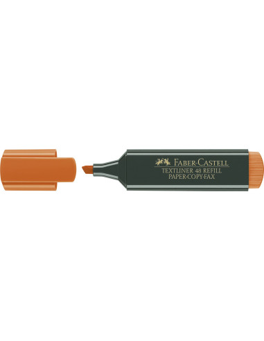 FC154815,Textmarker portocaliu 1548 faber-castell
