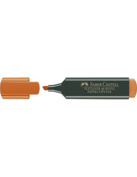 FC154815,Textmarker portocaliu 1548 faber-castell