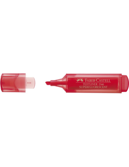 FC154621,Textmarker rosu superfluorescent 1546 faber-castell