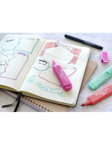 FC154654,Textmarker roz pastel 1546 faber-castell