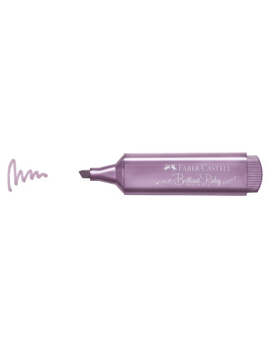 FC154691,Textmarker rubiniu metalizat 1546 faber-castell