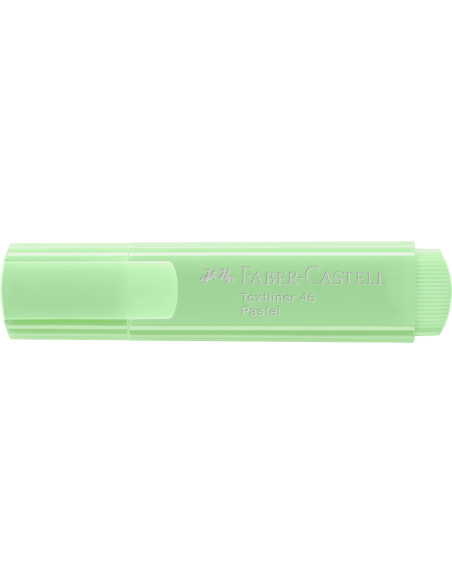 FC154666,Textmarker verde pastel 1546 faber-castell