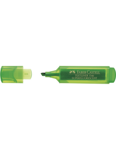 FC154663,Textmarker verde superfluorescent 1546 faber-castell