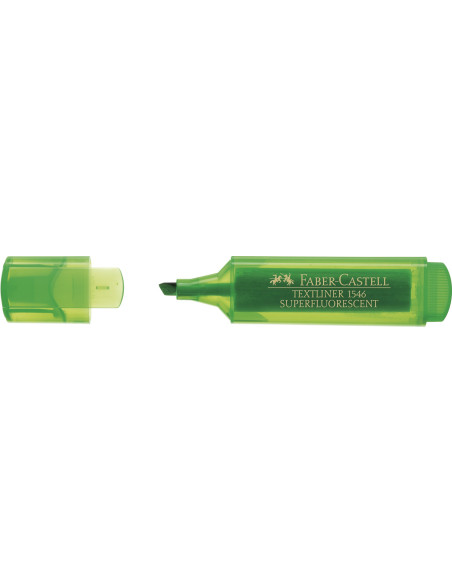 FC154663,Textmarker verde superfluorescent 1546 faber-castell