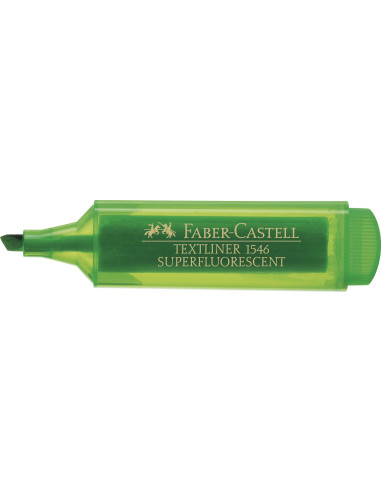 FC154663,Textmarker verde superfluorescent 1546 faber-castell