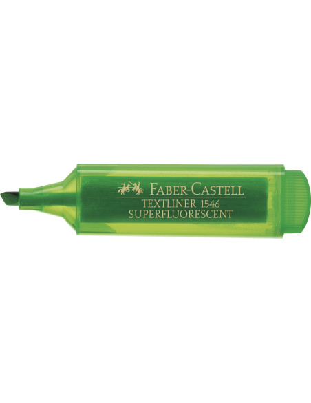 FC154663,Textmarker verde superfluorescent 1546 faber-castell